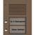 TCS Tür Control Audioaußenstation1-reihig PDS02-EB/04