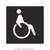 Berker Folie mit Symbol Rollstuhl 19058003